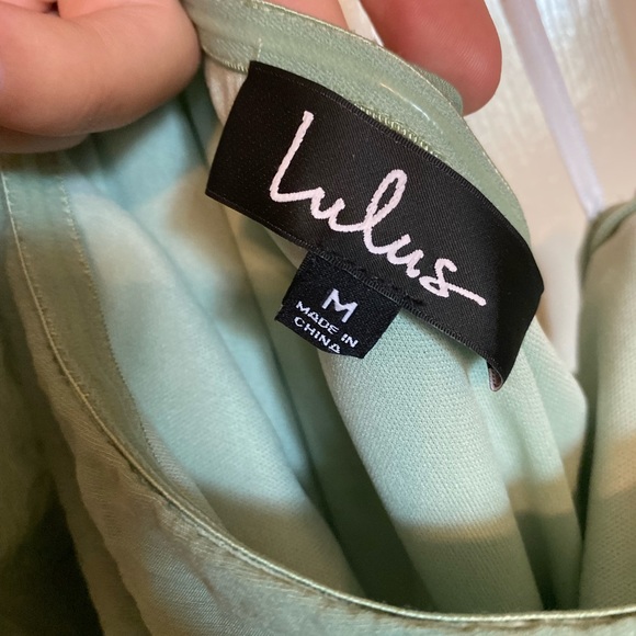 Lulu’s Ruffle One Shoulder Dress - Picture 2 of 5